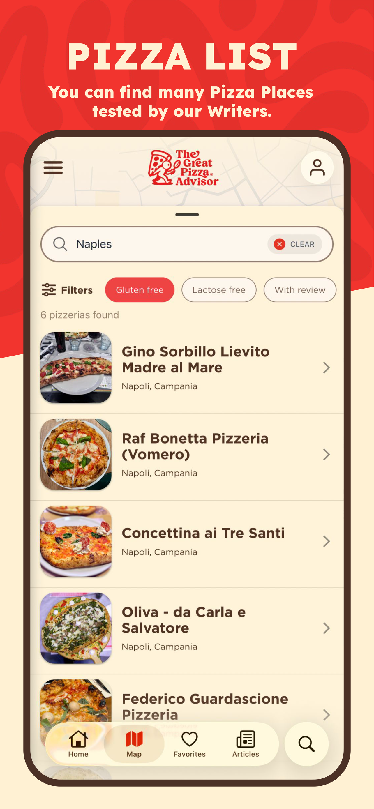The Great Pizza Advisor