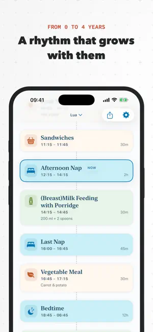 BabyTimeTable screenshot 4