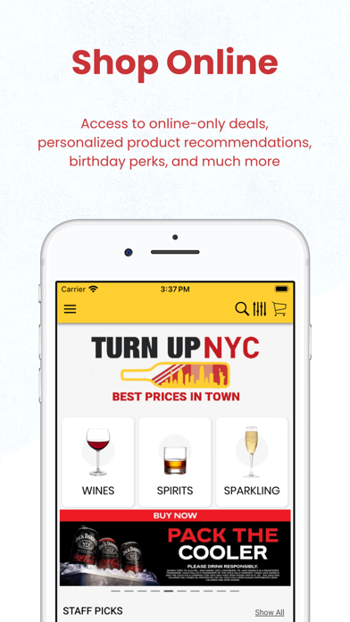 Screenshot #1 pour Turn Up NYC