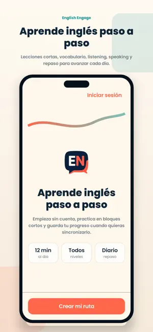 English Engage: Inglés Fácil screenshot 1