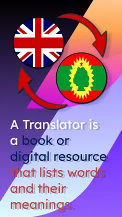 English Oromo Translator iPhone image 1