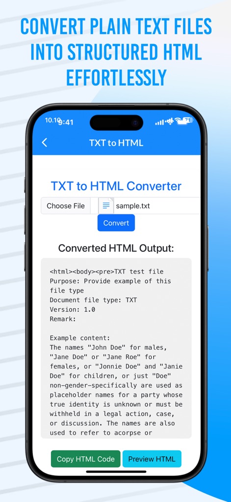 Word to HTML Converter - Developer Tools App | MWM