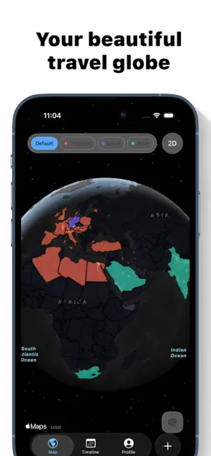 Places: Country Travel Tracker screenshot 1