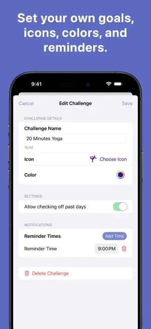 Hundred Day Challenge screenshot 3