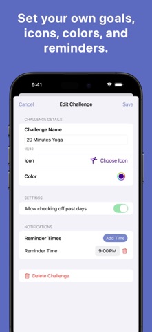 Hundred Day Challenge Screenshot 3 of 4