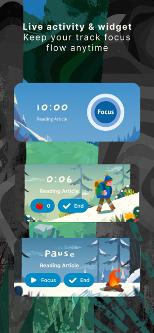 ‎Focus Traveller - Flow Timer Screenshot