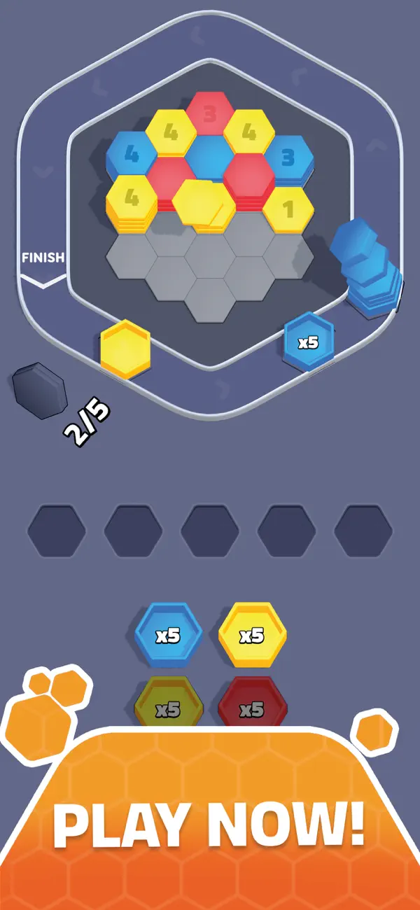 #1. Hexa Path! (iOS) di: FURTLE GAME OYUN ANIMASYON YAZILIM VE BILISIM TEKNOLOJILERI TICARET ANONIM SIRKETI