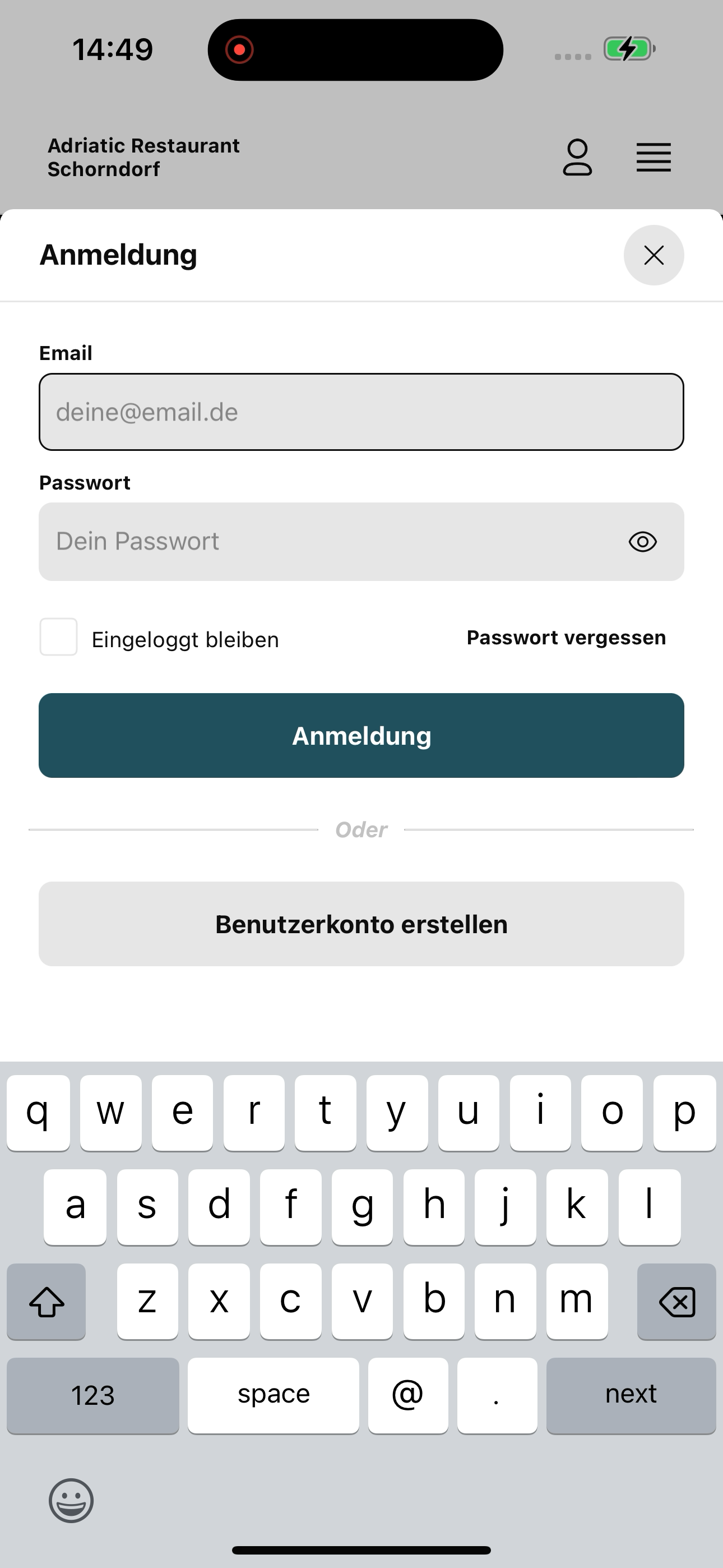 Adriatic Restaurant Schorndorf screenshot 4