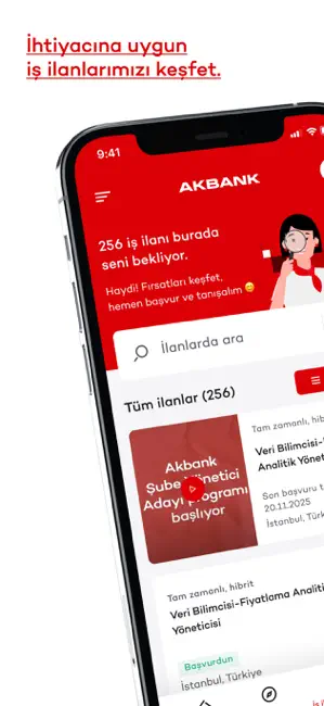 Akbank Kariyer iPhone screenshot 1