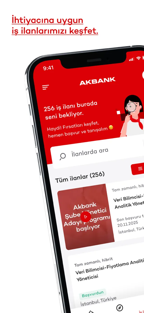 Screenshot #1 pour Akbank Kariyer