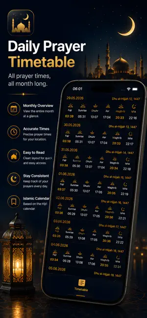 Prayer Times & Ramadan 2027 screenshot 4