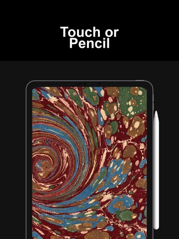 Ebru — Marbling Studio iPad screenshot