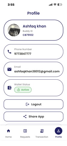 CashBuddy India iPhone screenshot