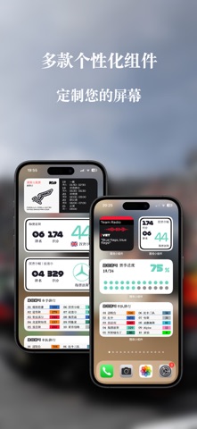 围场小组件 - 车迷专属F1神器 iPhone screenshot