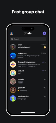 Frens: Prediction Markets Chat Screenshot 2 of 4