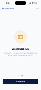 Pocket SQL: MySQL Client screenshot