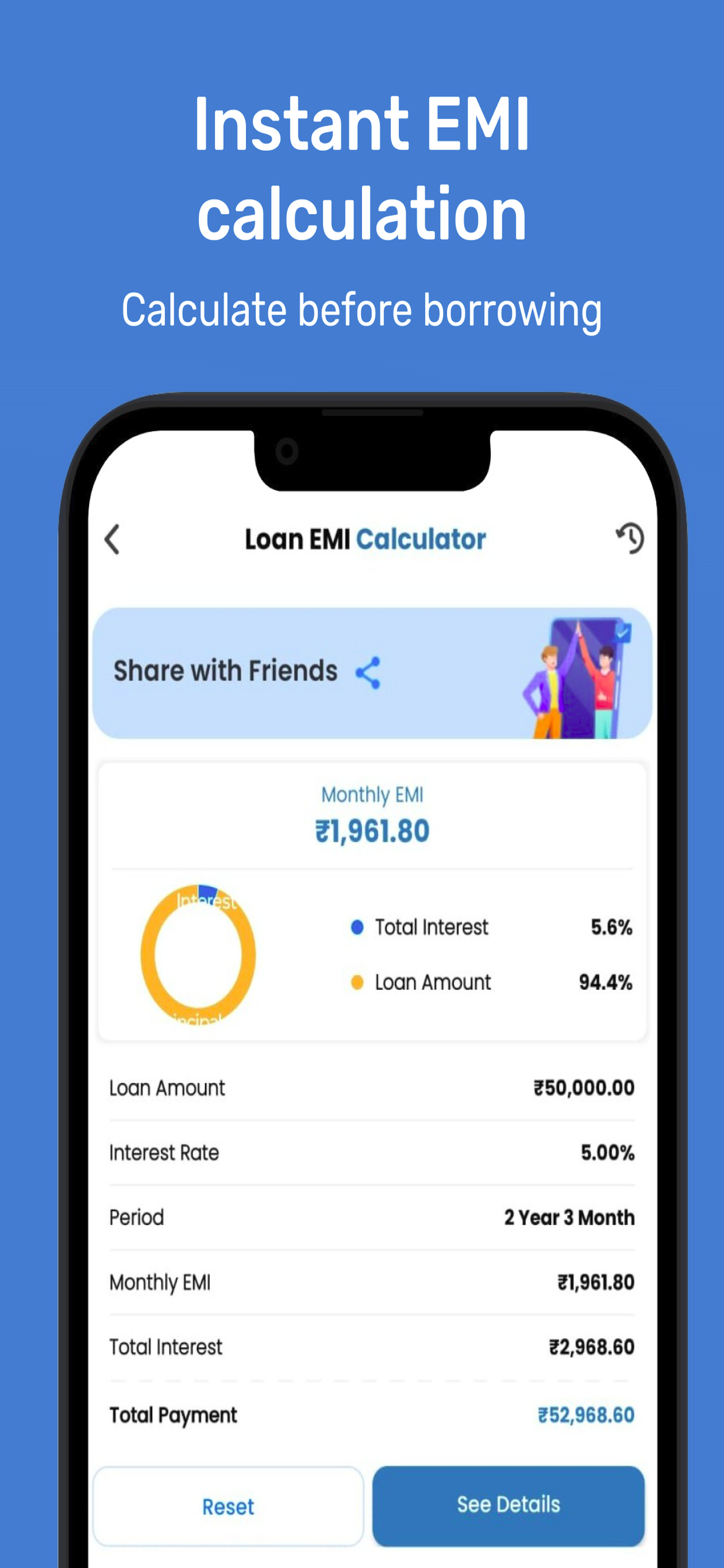 EMI Calculator & Loan Planner