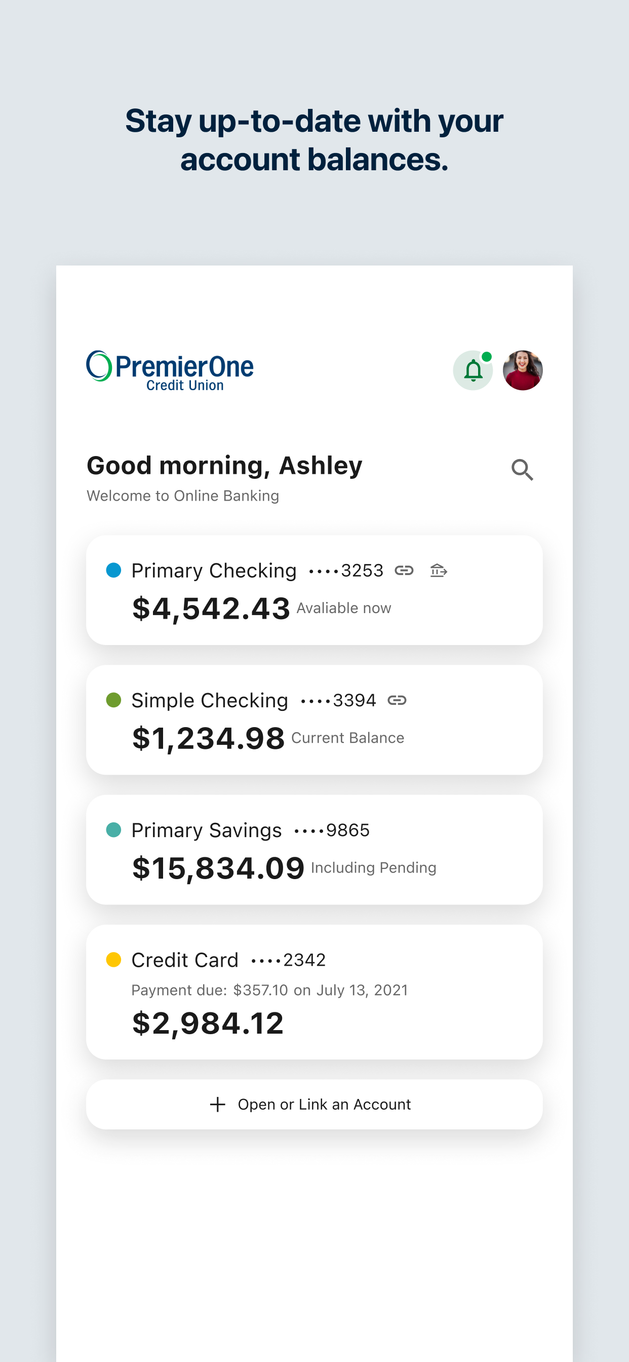PremierOne Credit Union screenshot 2
