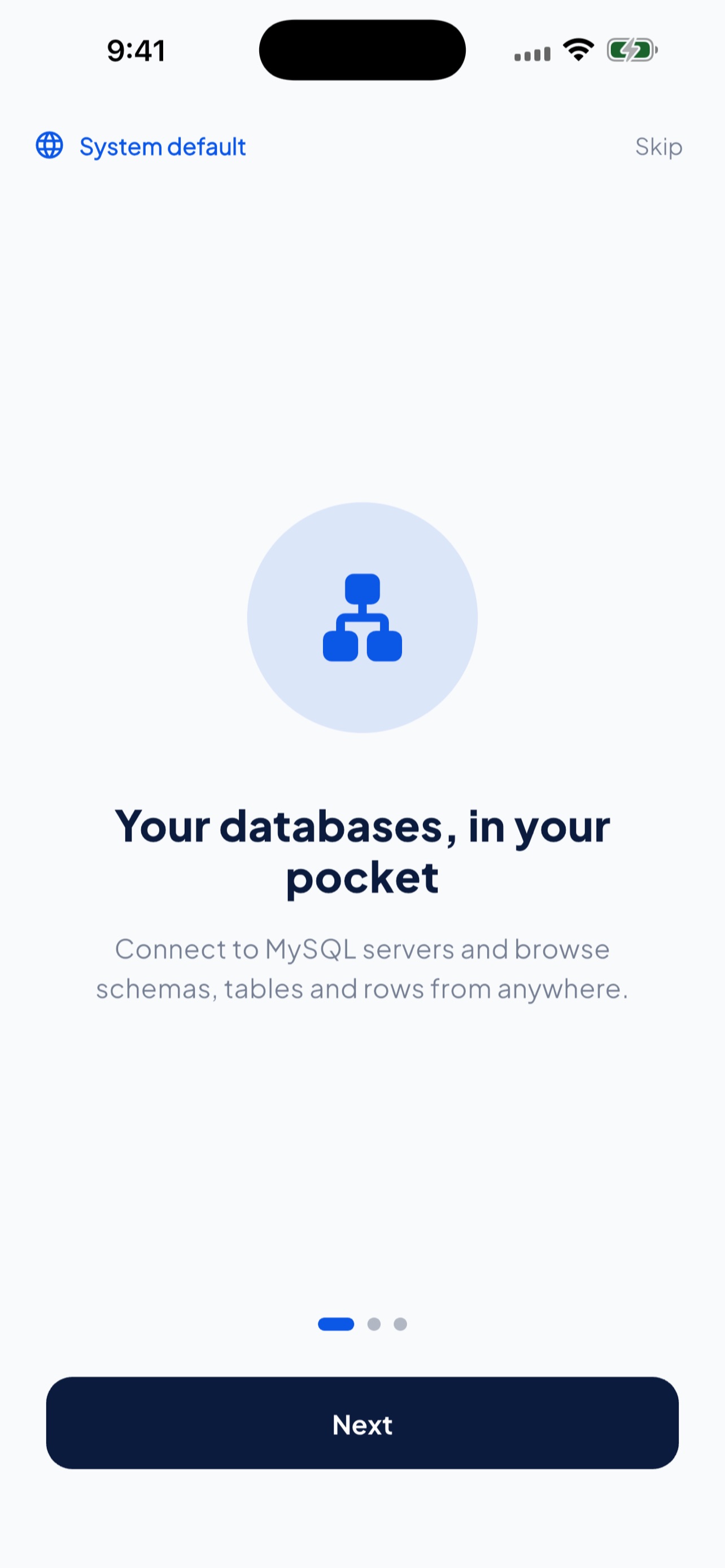 Screenshot 3 of Pocket SQL: MySQL Client