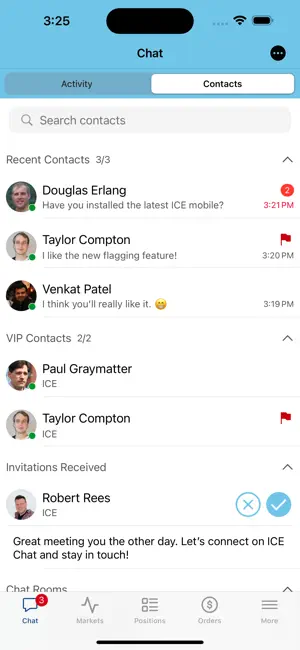 ICE mobile screenshot 1