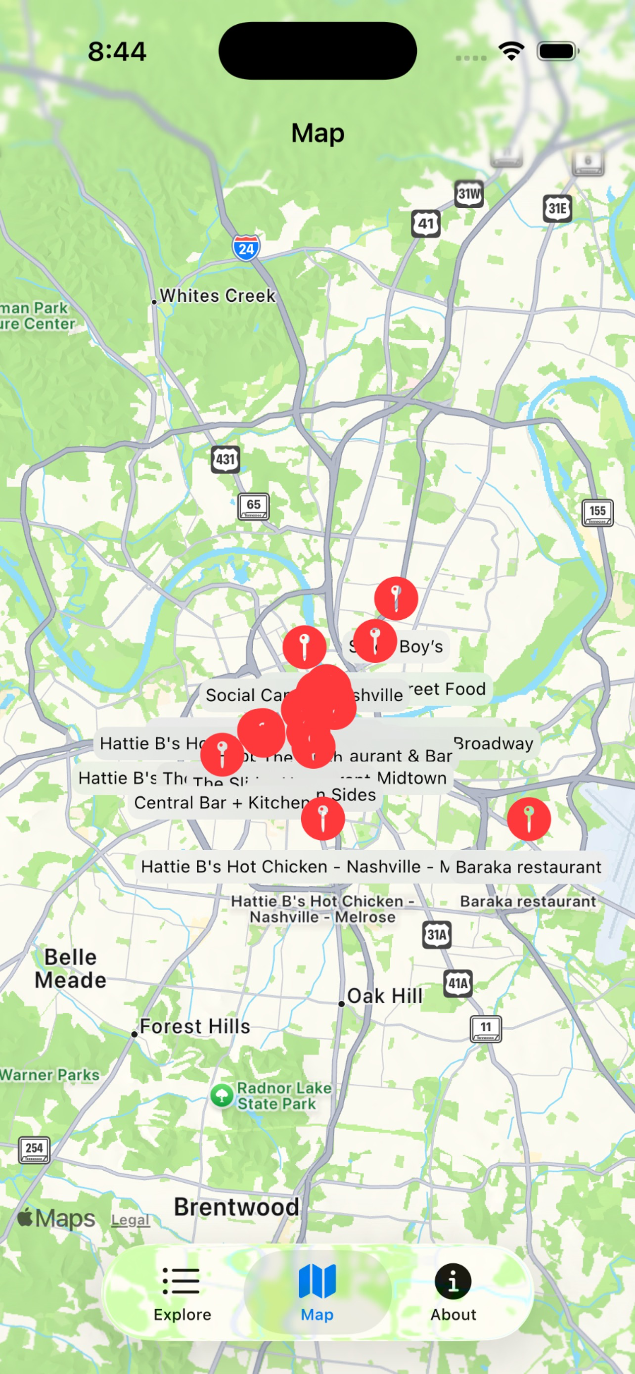 Restaurant Finder screenshot 3