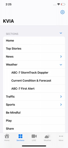 KVIA ABC7 El Paso News iPhone screenshot