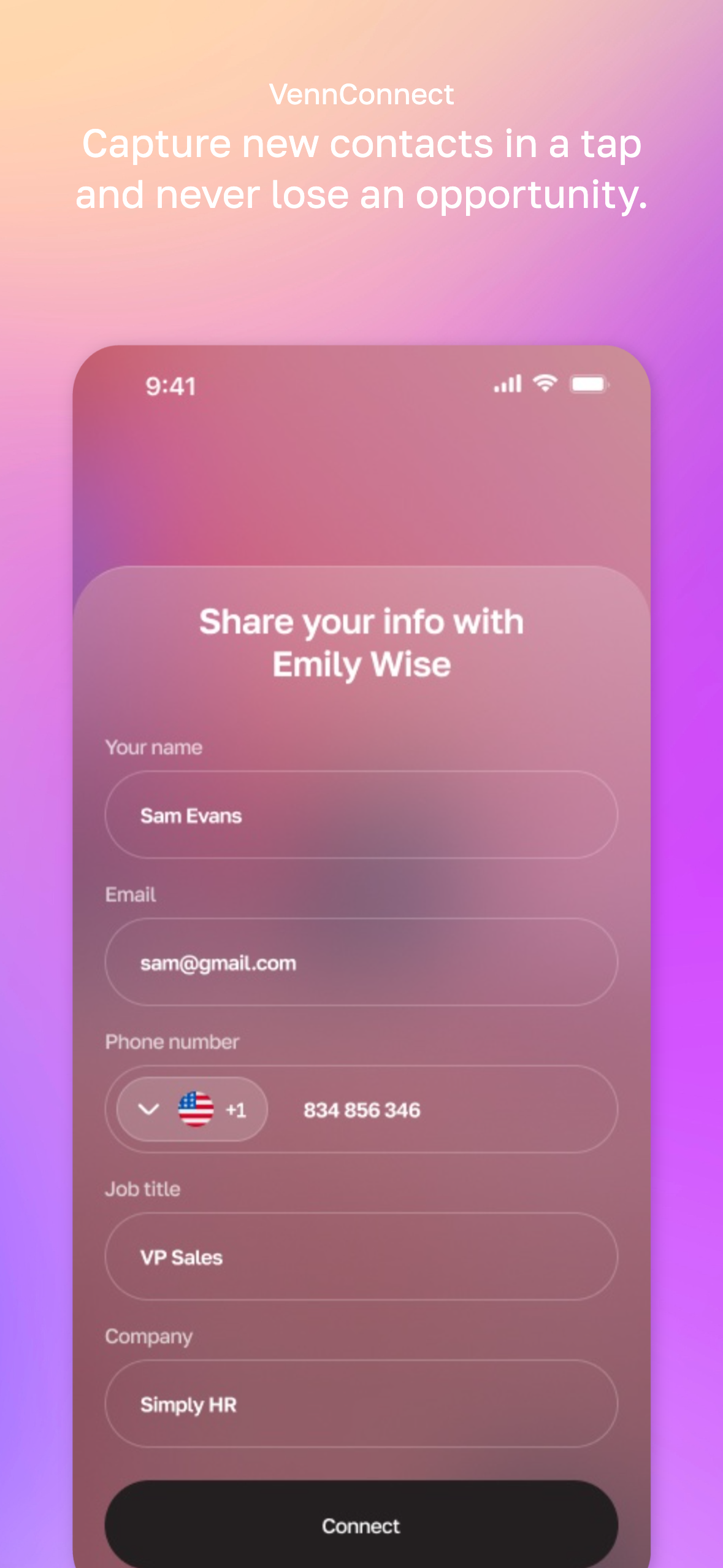 VennCard screenshot 3