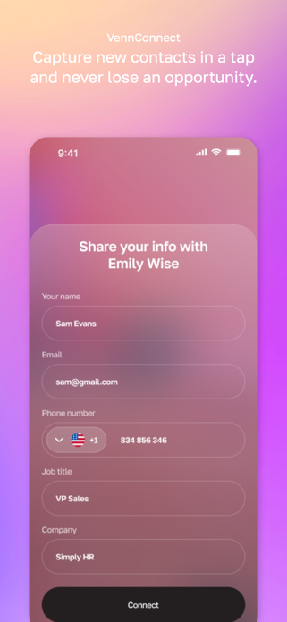 VennCard Screenshot 3 of 7