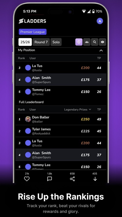 Sladders: A Sports Platform