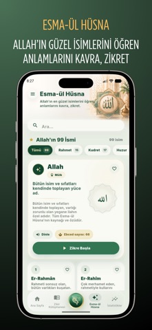 Zikirmatik Pro: Zikir & Tesbih iPhone screenshot 7