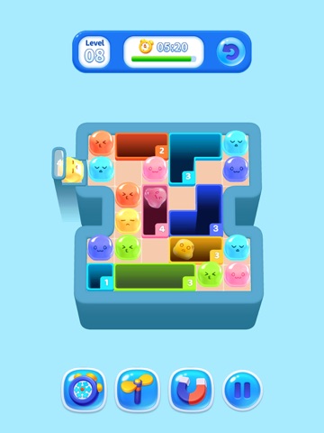 Drop the Jelly - Hole Away 3D iPad screenshot