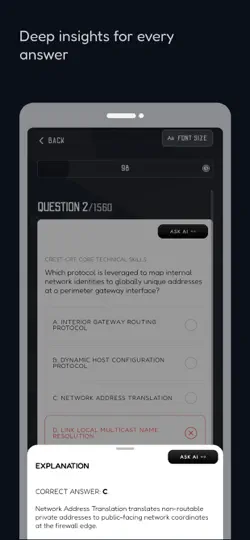 CREST PenTest Prep: With AI iPhone Screenshot 4