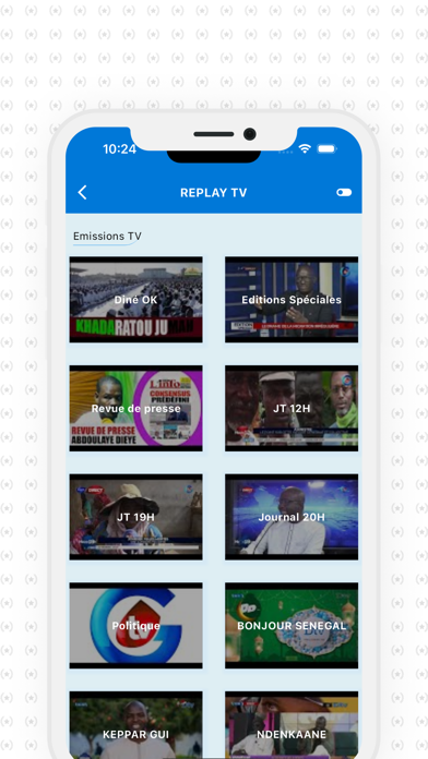 GTV Sénégal Screenshot