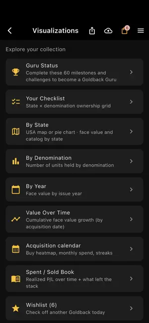 Goldback Tracker screenshot 3