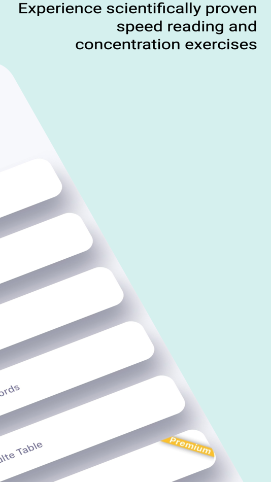 #2. Speed reading - Reader (iOS) 由: Alican Efe