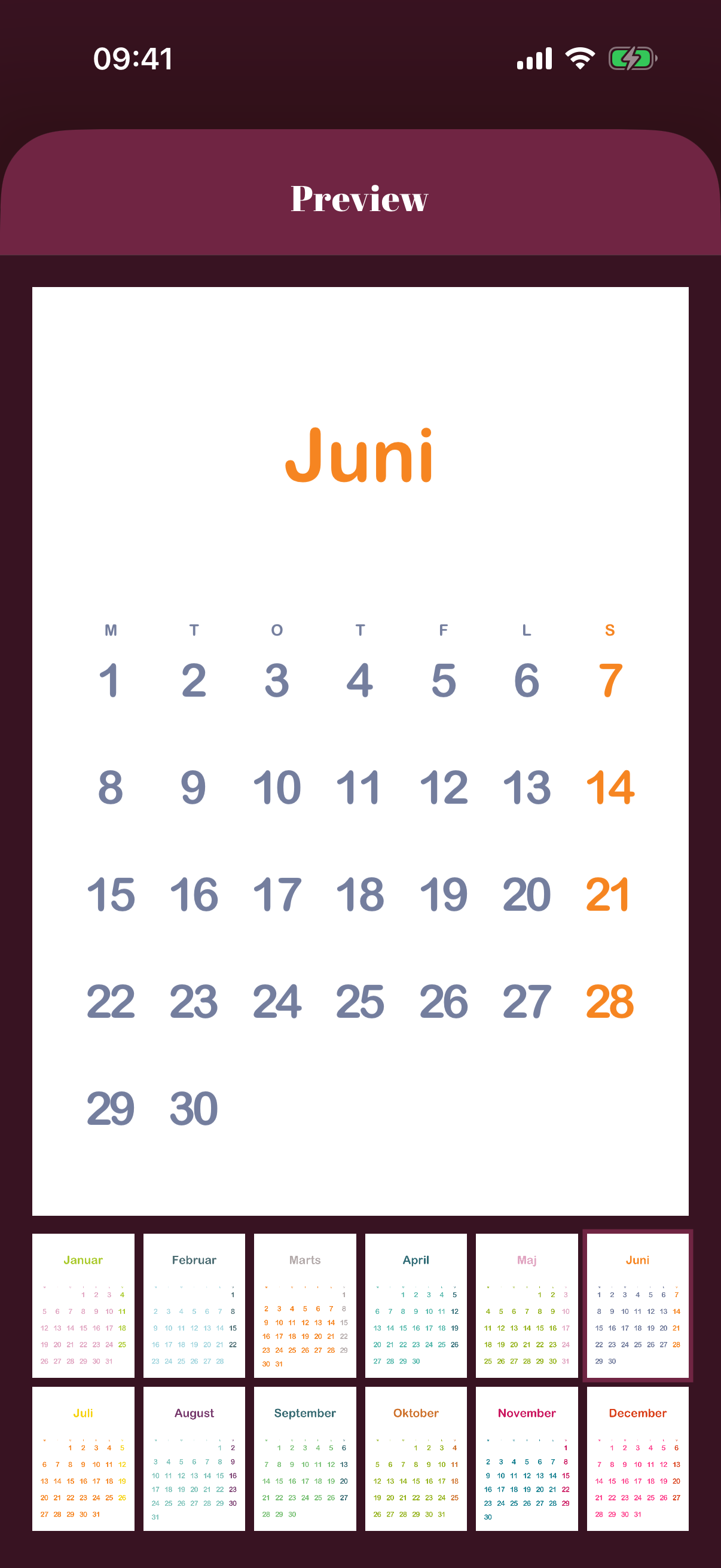 Calendarly Prints screenshot 4