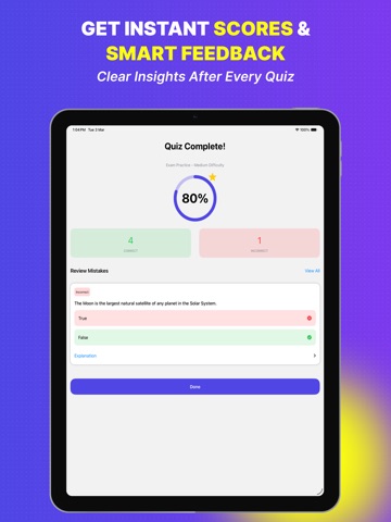 Quizentra iPad screenshot