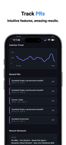Iron Diary: Workout Tracker Screenshot 3 of 5