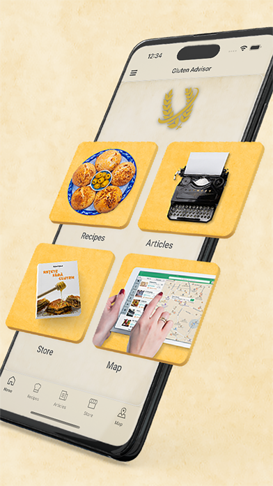 Gluten Advisor iPhone screenshot 3 - Food & Drink app