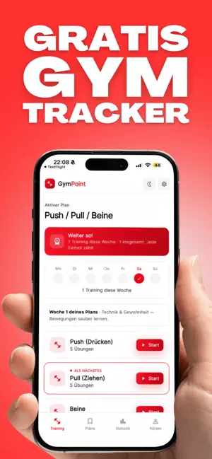 GymPoint - Workout Tracker screenshot 1