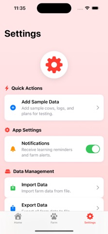 App screenshot