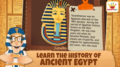 Archaeologist Egypt Kids Games Screenshot