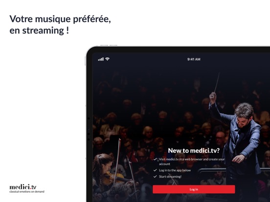 Screenshot #4 pour medici.tv, musique classique