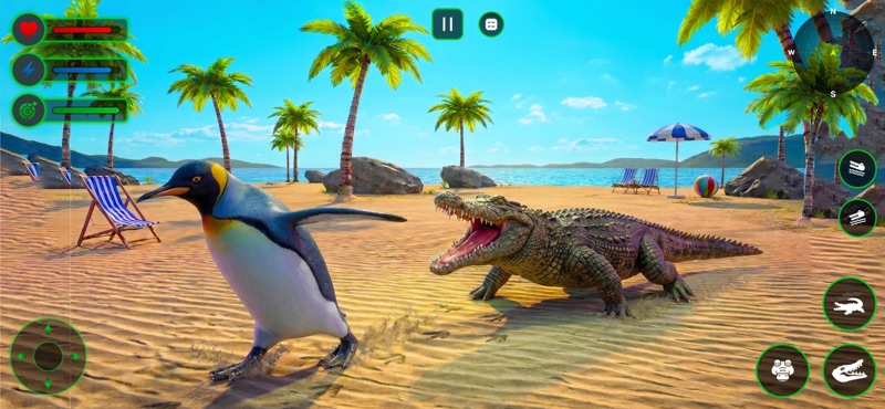 Underwater Crocodile Simulator screenshot 12