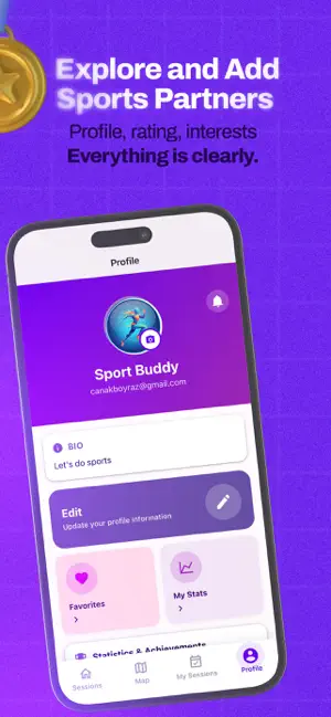 SportsBuddy — Find Partners screenshot 3