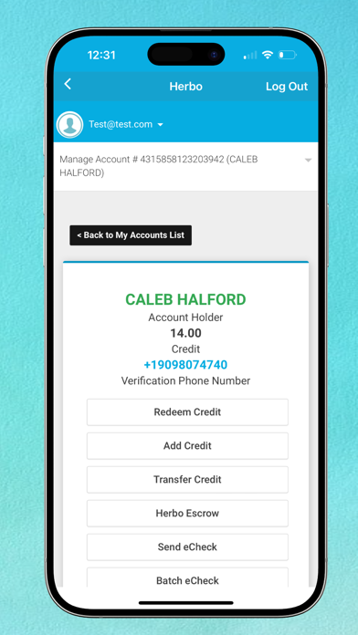 HERBO Pay Screenshot