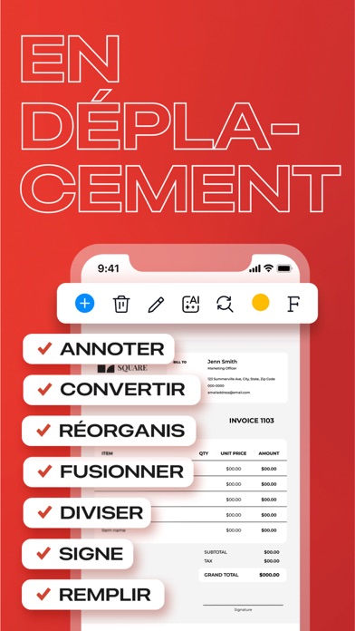 Screenshot #3 pour Éditeur PDF: Tout Modifier