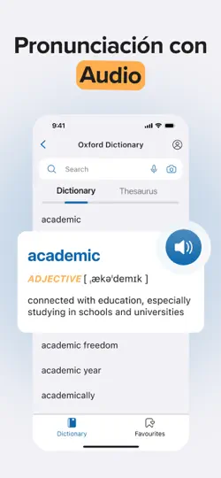 Captura de pantalla de Oxford Dictionary - Inglés-ES en iPhone 5