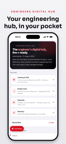 Engineers Digital Hub Pocket screenshot