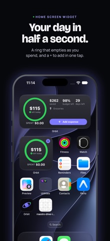 Orbit: Daily Budget Tracker Screenshot 5 of 10